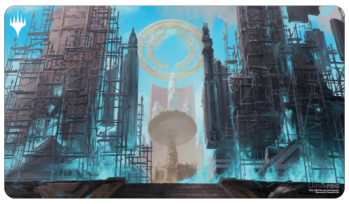 ultra-pro-playmat-ravnica-remastered-azorius-senate-hallowed-fountain-f-r-magic- image 1