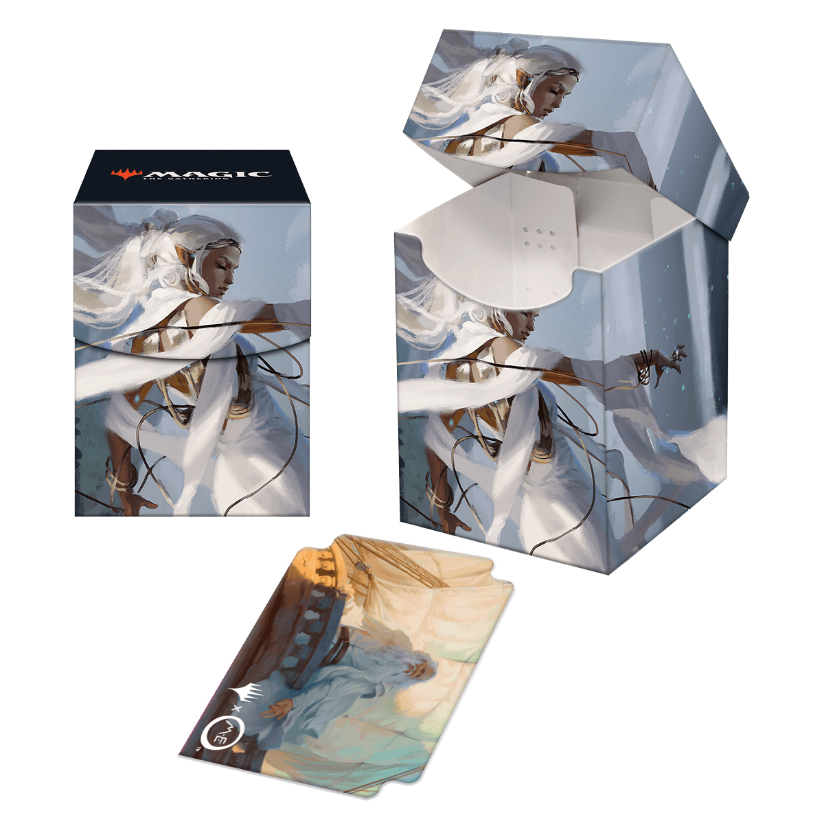 ultra-pro-magic-the-gathering-herr-der-ringe-galadriel-100-deck-box image 1