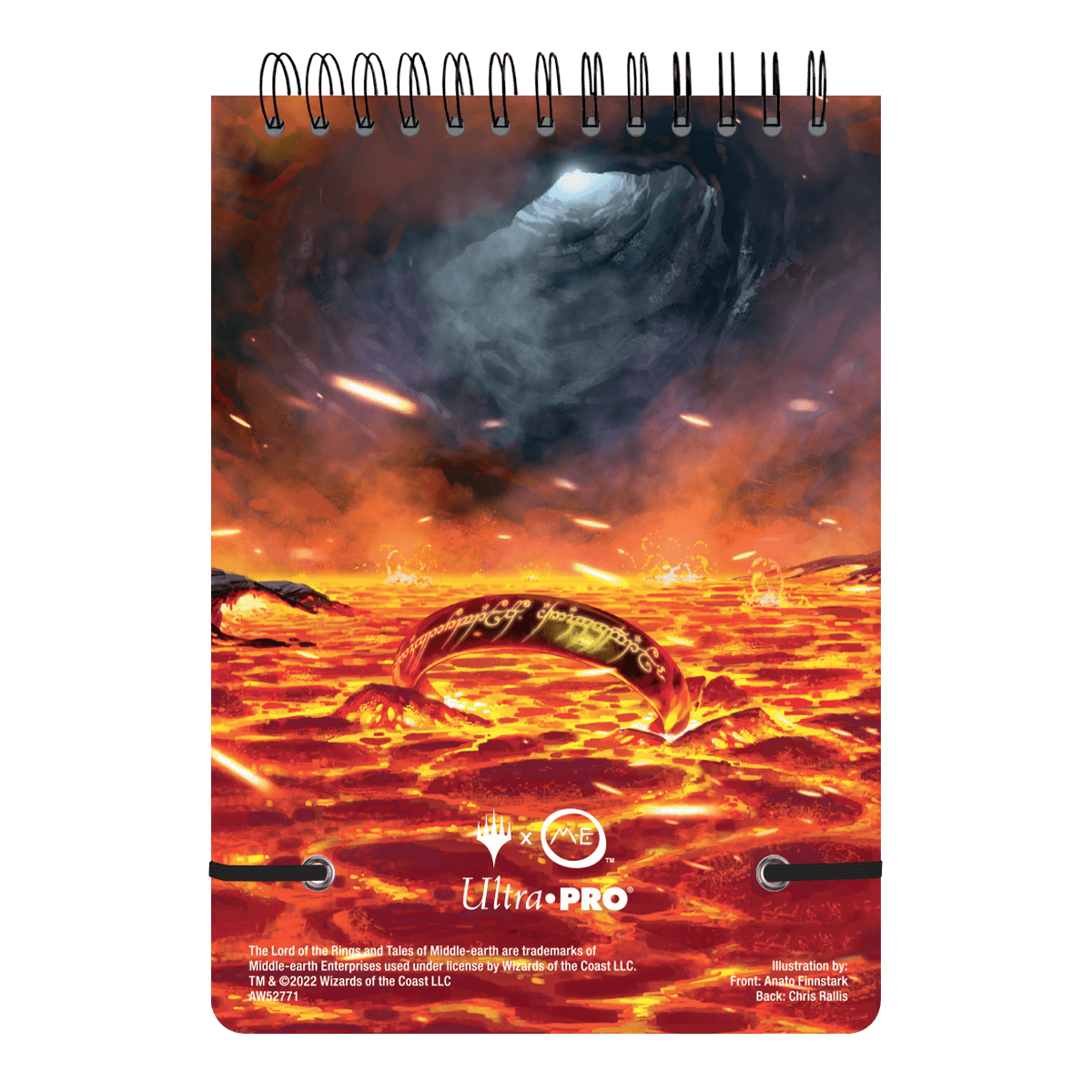 ultra-pro-magic-the-gathering-herr-der-ringe-frodo-spiral-life-pad image 2