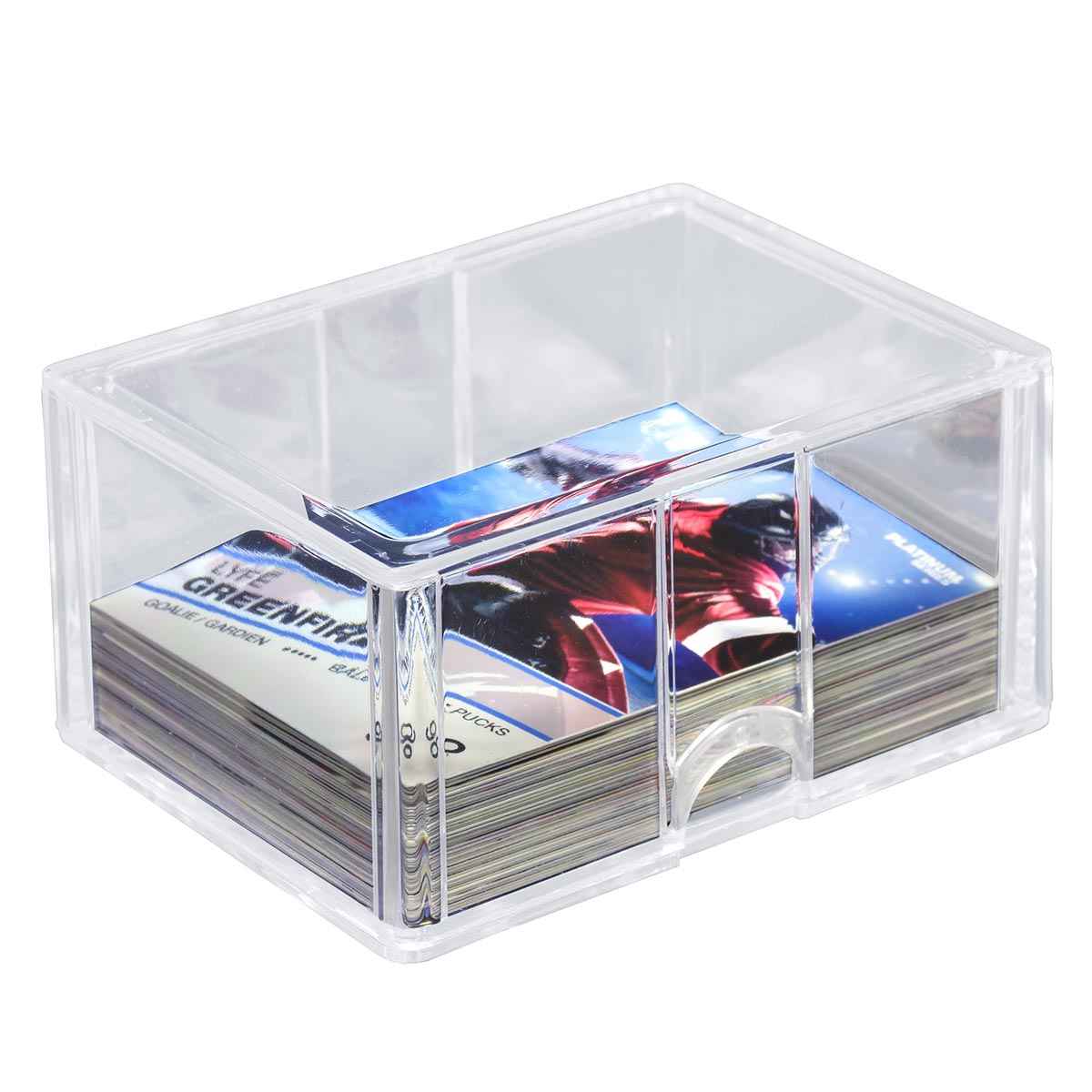 ultra-pro-diamond-corner-100-card-storage-box-10er-pack-transparent image 3