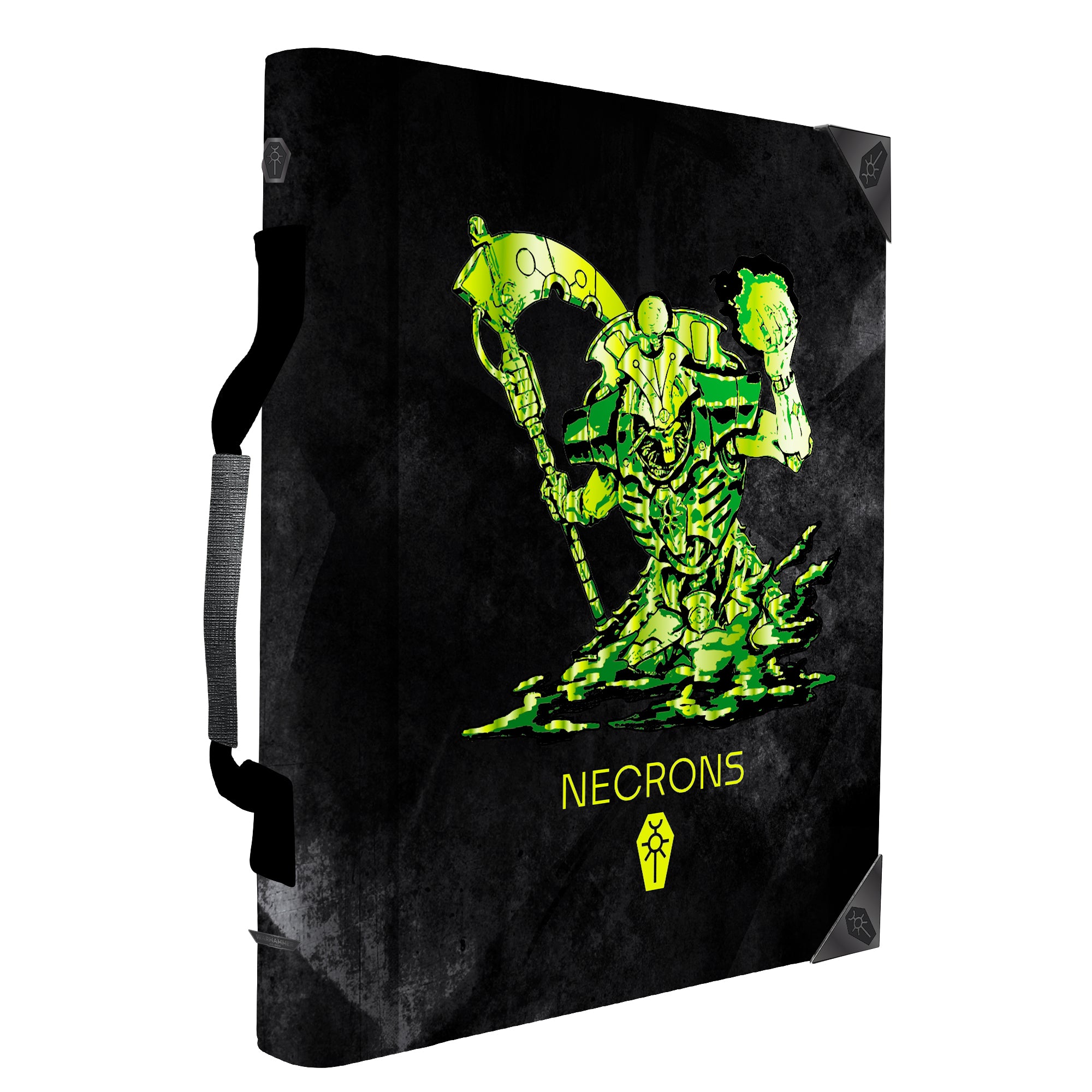 ultra-pro-warhammer-40-000-codex-book-folio-necrons-debossed image 1