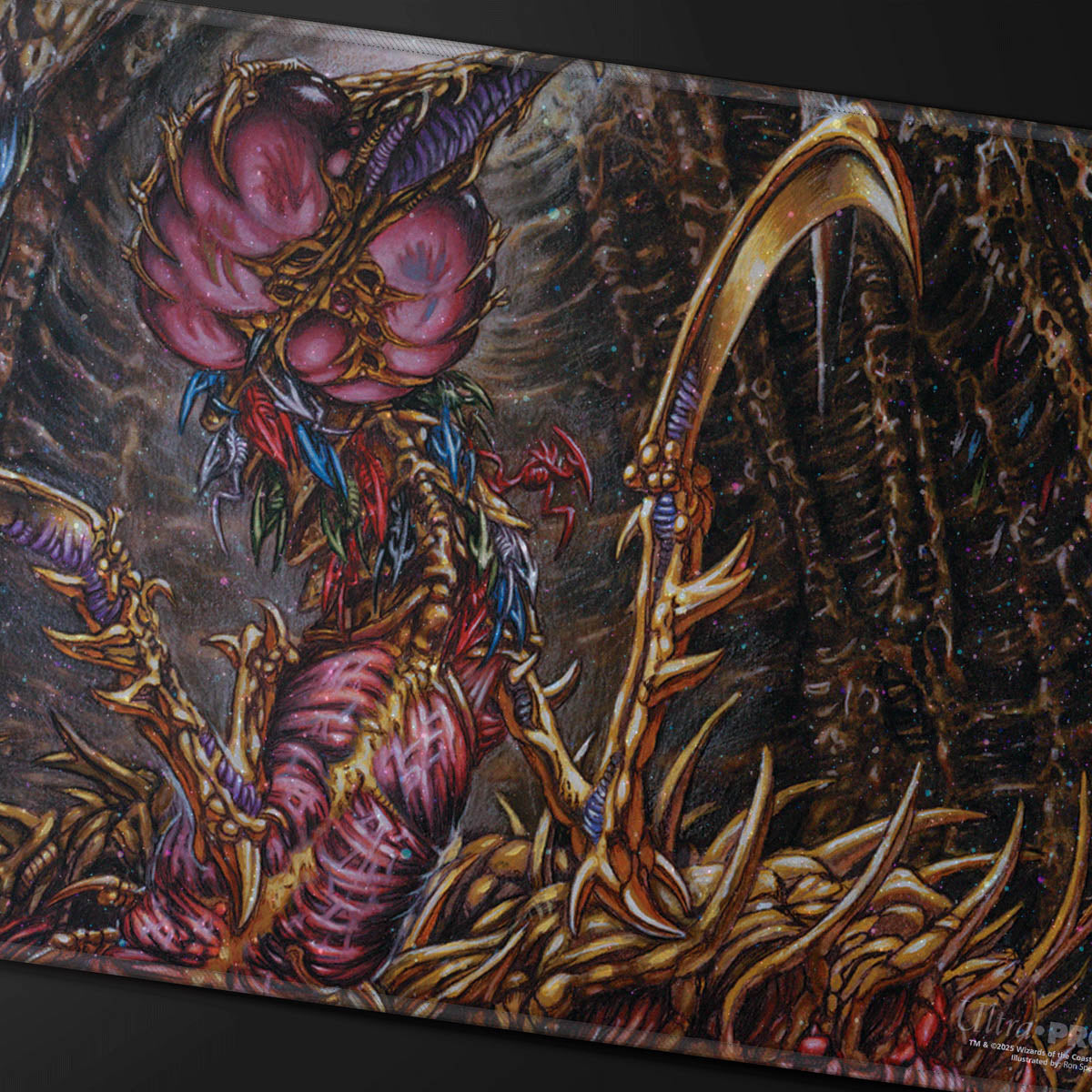 ultra-pro-commander-series-6-sliver-queen-holofoil-playmat-f-r-magic-the-gatheri image 2