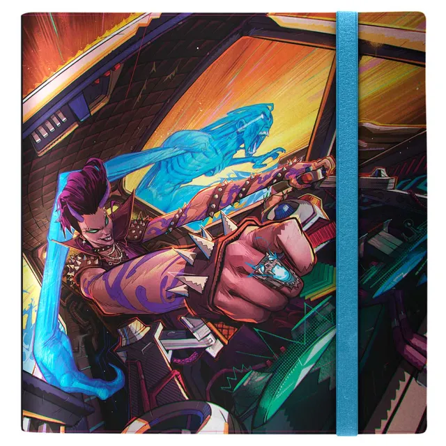 ultra-pro-aetherdrift-txx-collector-key-art-12-pocket-pro-binder-f-r-magic-the-g image 1