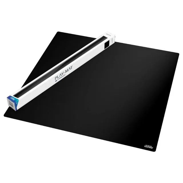 ultimate-guard-spielmatte-80-monochrome-schwarz-80-x-80-cm image 1