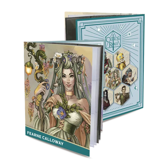 ultra-pro-critical-role-bells-hells-fearne-calloway-rpg-folio-mit-stickern image 1