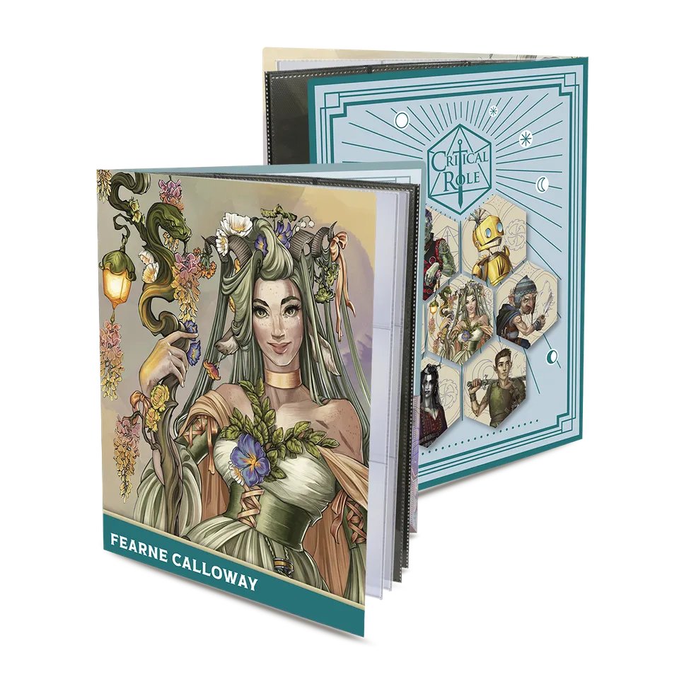 ultra-pro-critical-role-bells-hells-fearne-calloway-rpg-folio-mit-stickern image 1