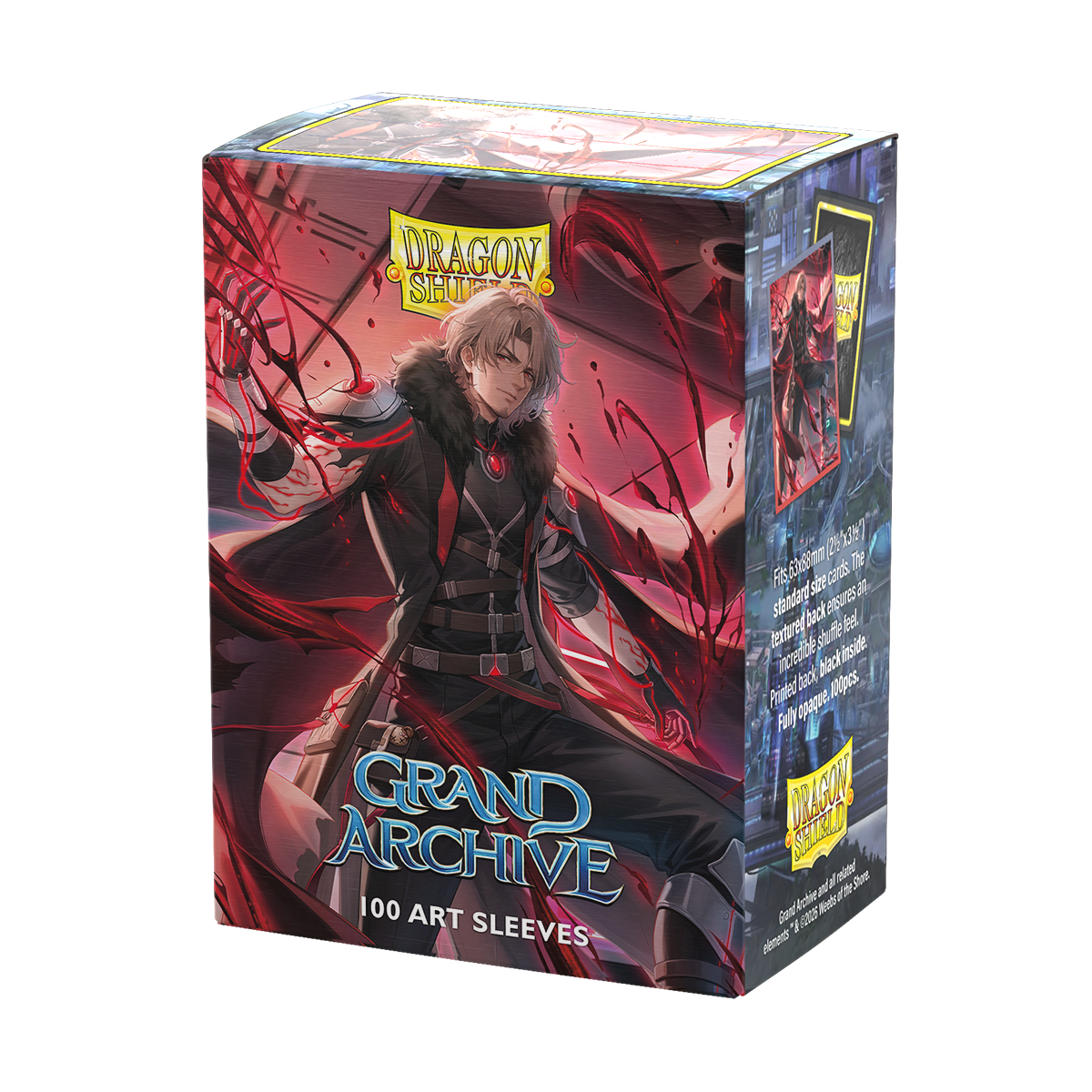 dragon-shield-x-grand-archive-matte-dual-art-sleeves-dante-hemomancer image 4