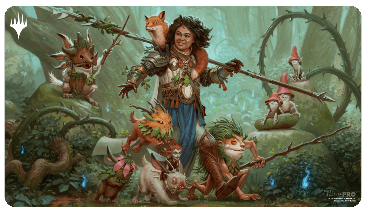 ultra-pro-magic-the-gathering-wilds-of-eldraine-ellivere-of-the-wild-court-playm image 1