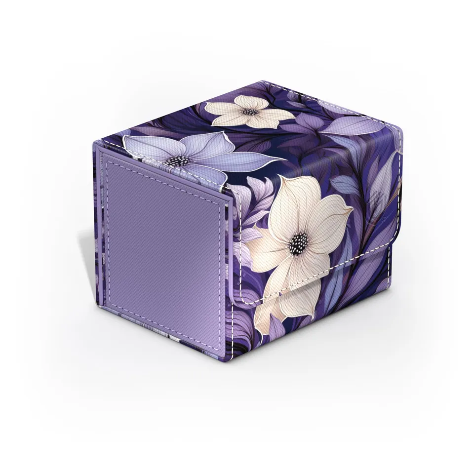 ultimate-guard-sidewinder-100-xenoskin-deck-box-floral-places-moonlit-glen image 1