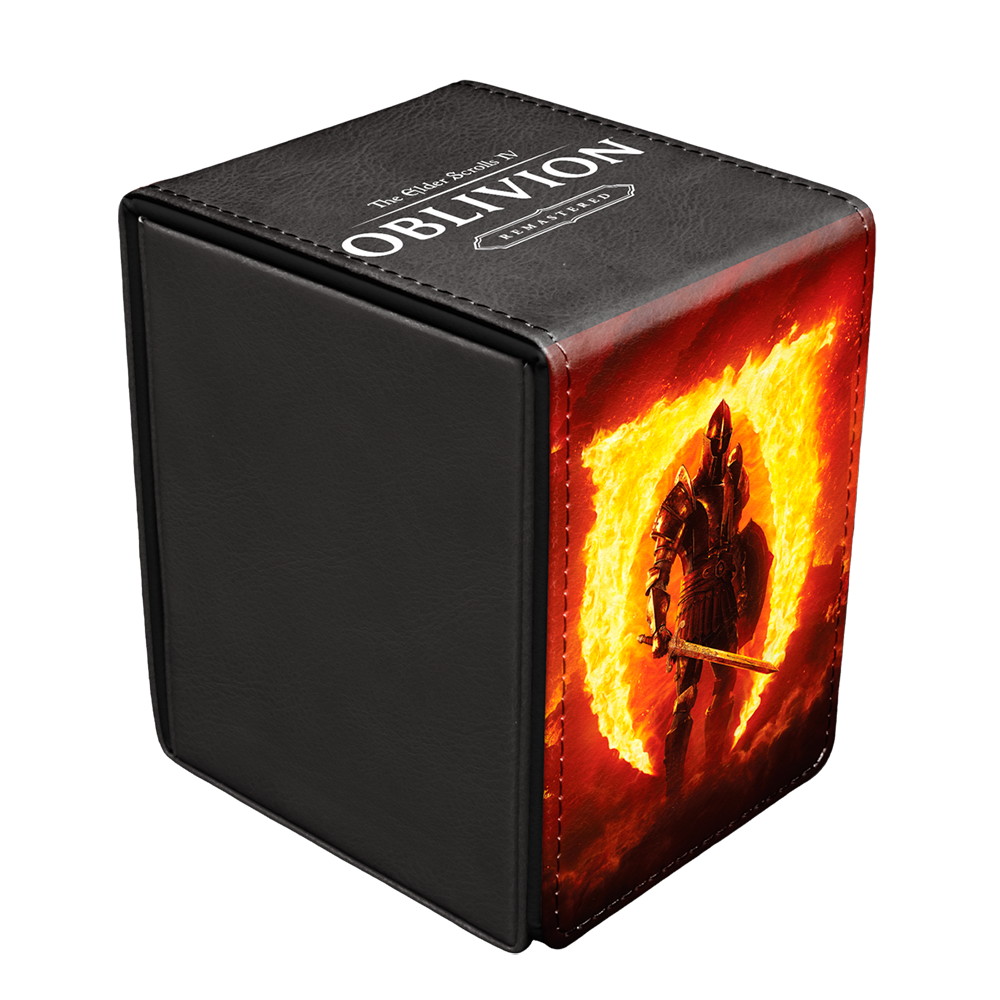 ultra-pro-alcove-flip-deck-box-the-elder-scrolls-iv-oblivion-remastered image 1