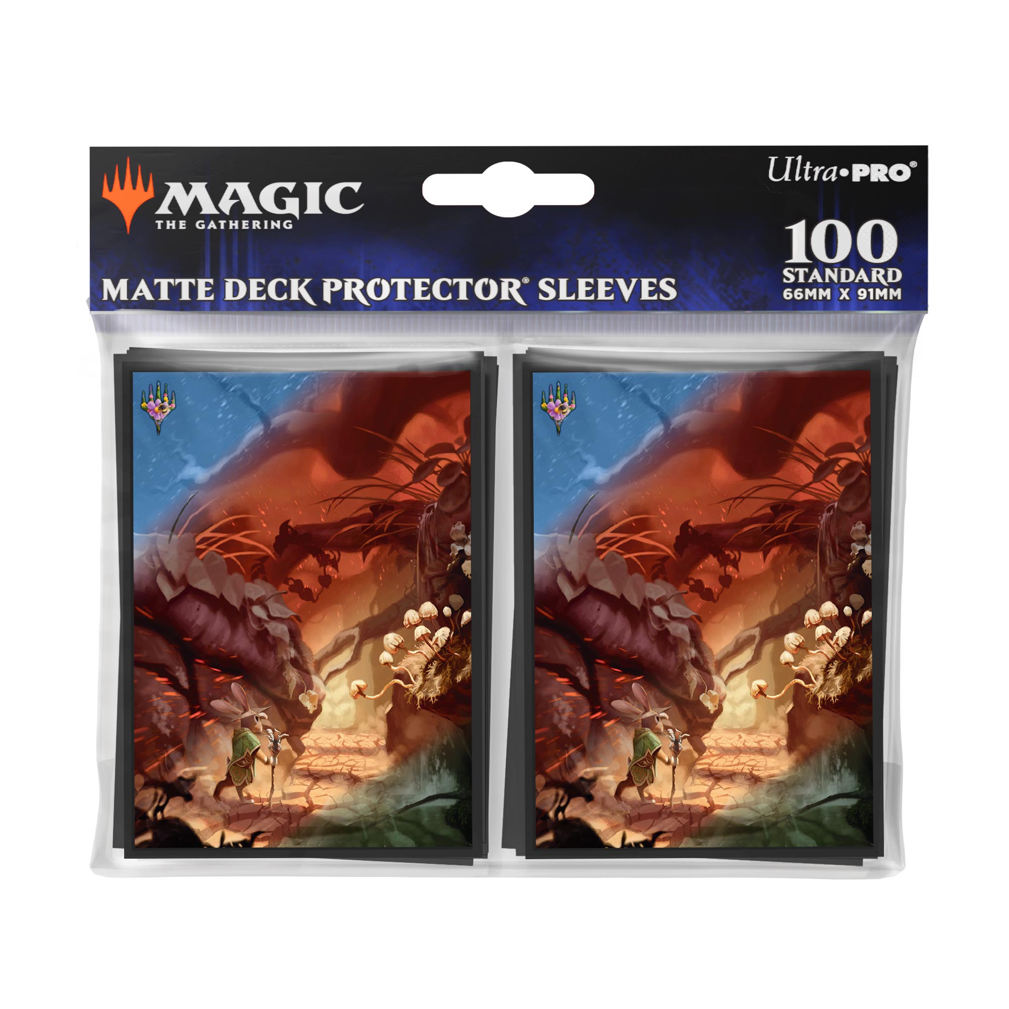 ultra-pro-bloomburrow-season-lands-forest-summer-100ct-deck-protector-sleeves-f- image 3