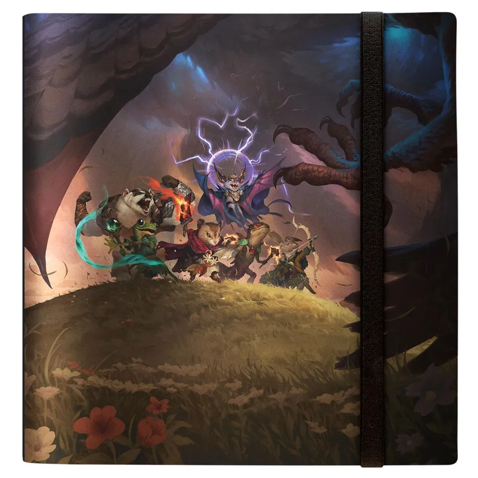 ultra-pro-bloomburrow-12-pocket-pro-binder-f-r-magic-the-gathering-party-faceoff image 1
