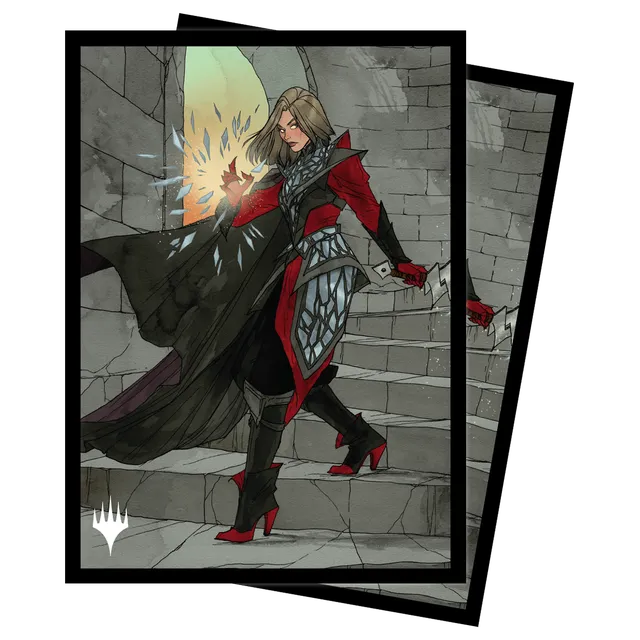 ultra-pro-wilds-of-eldraine-rowan-scion-of-war-borderless-standard-deck-protecto image 1