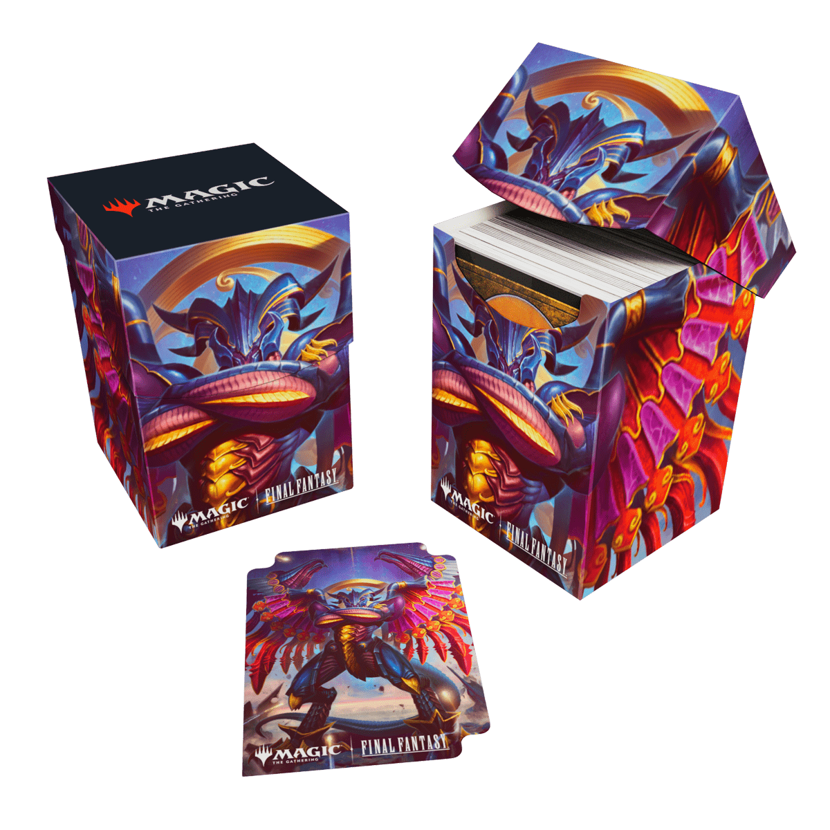 ultra-pro-magic-the-gathering-final-fantasy-summon-bahamut-100-deck-box image 1