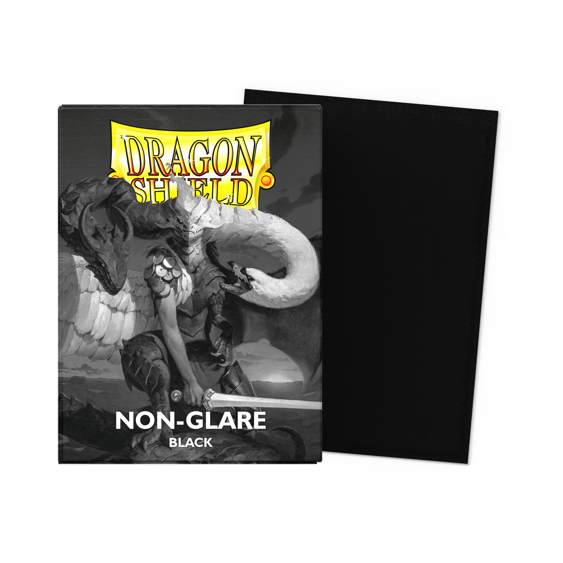 dragon-shield-black-non-glare-matte-sleeves-100-standard-size-h-llen image 1