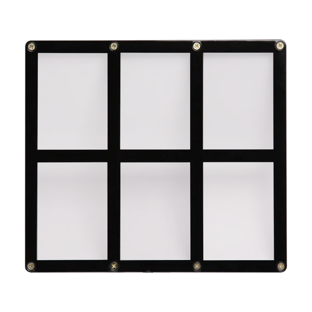 ultra-pro-6-card-black-frame-screwdown-holder image 1