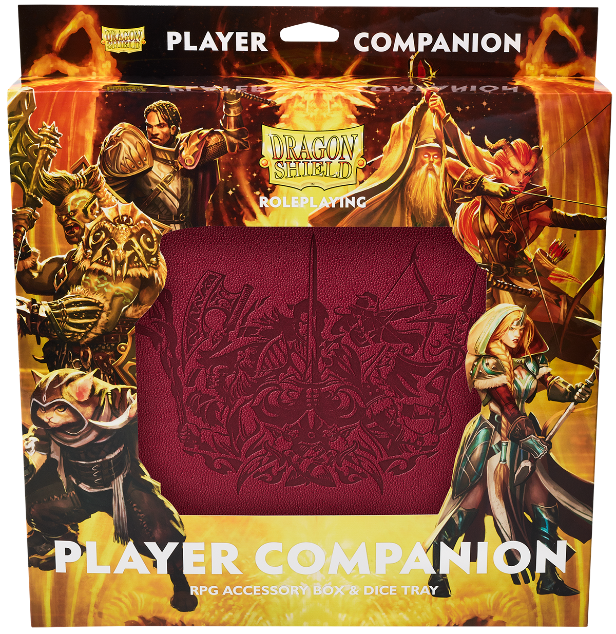 dragon-shield-player-companion-blood-red-rpg-box image 6