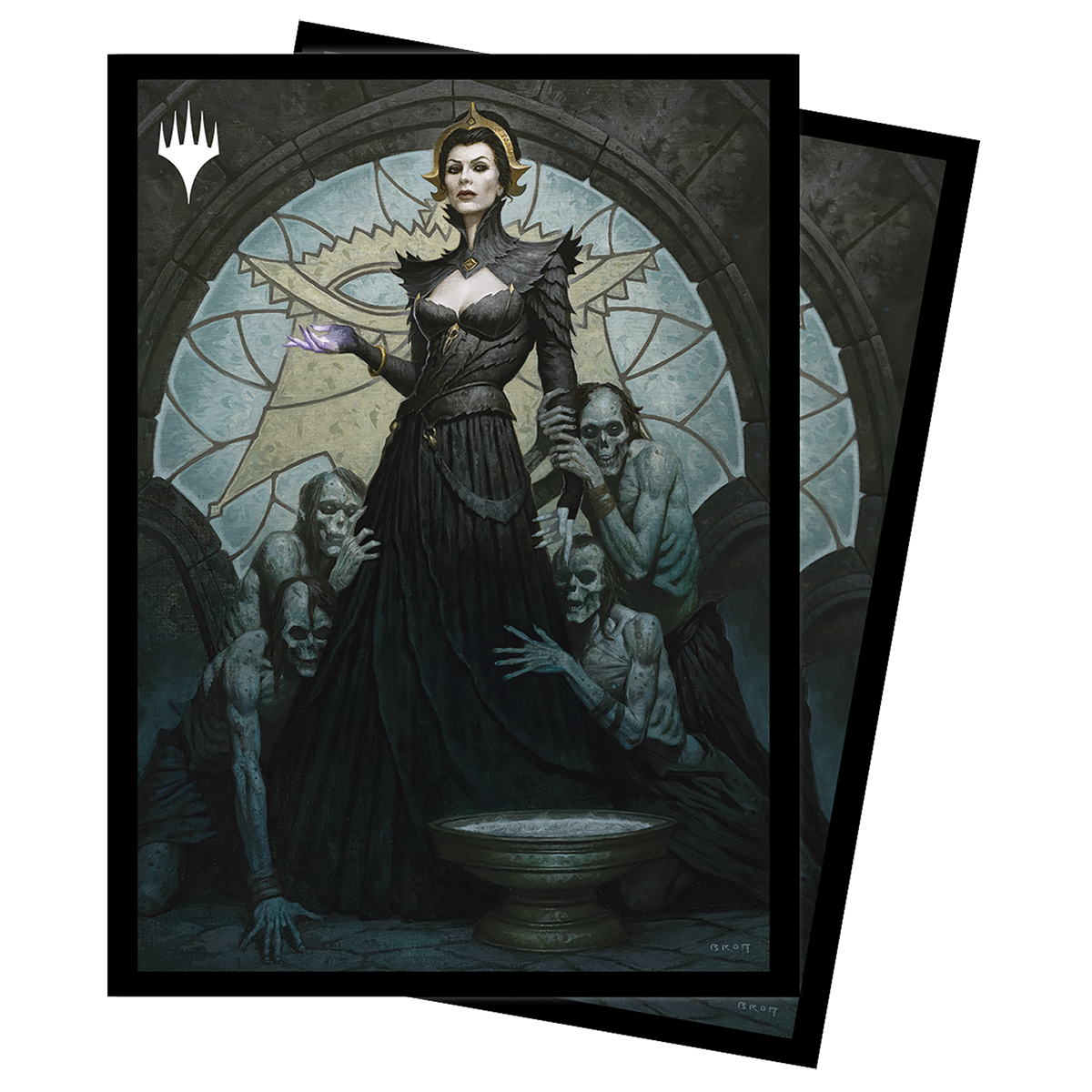 ultra-pro-dominaria-united-liliana-of-the-veil-standard-deck-protector-sleeves-1 image 1
