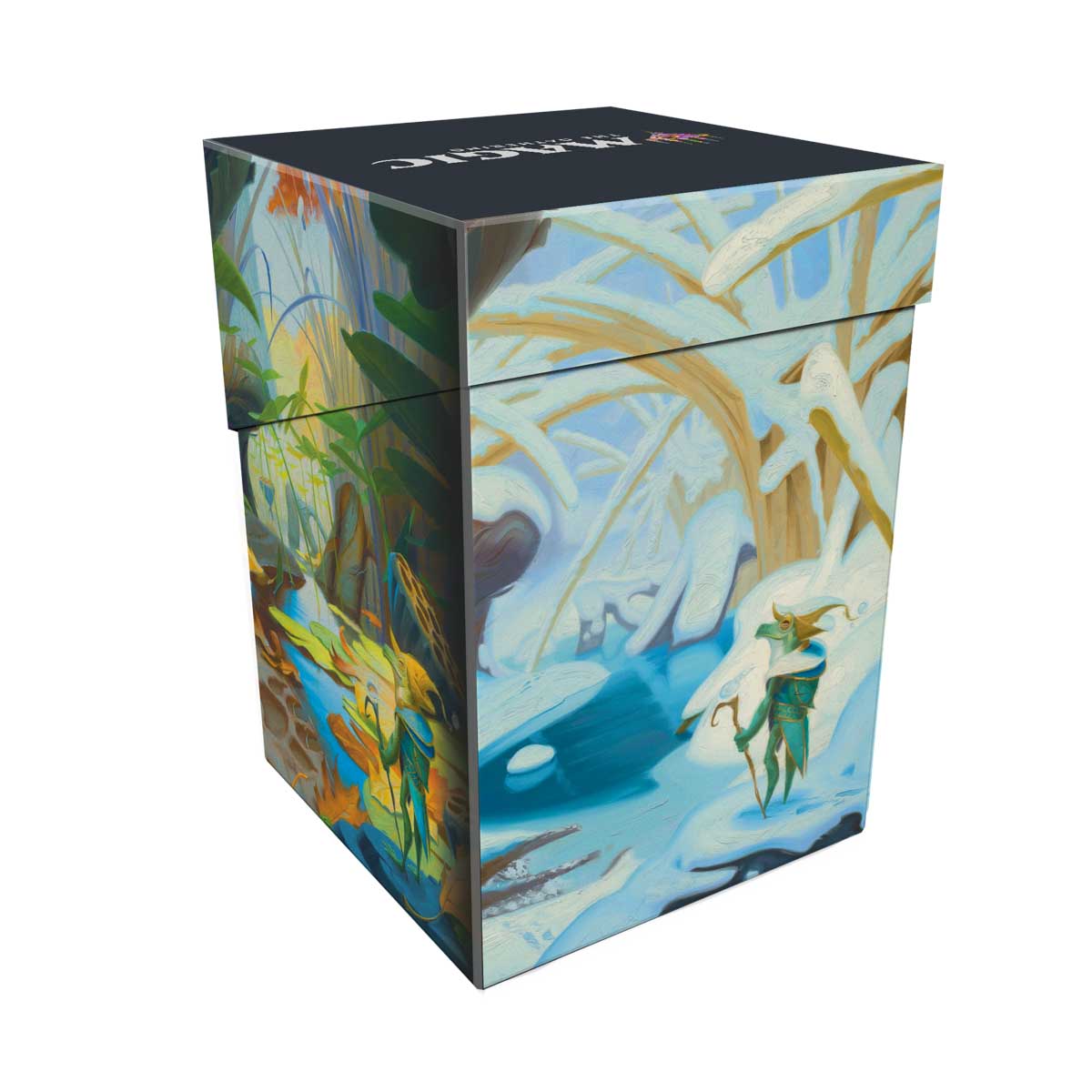 ultra-pro-bloomburrow-season-lands-island-summer-100-deck-box-f-r-magic-the-gath image 2