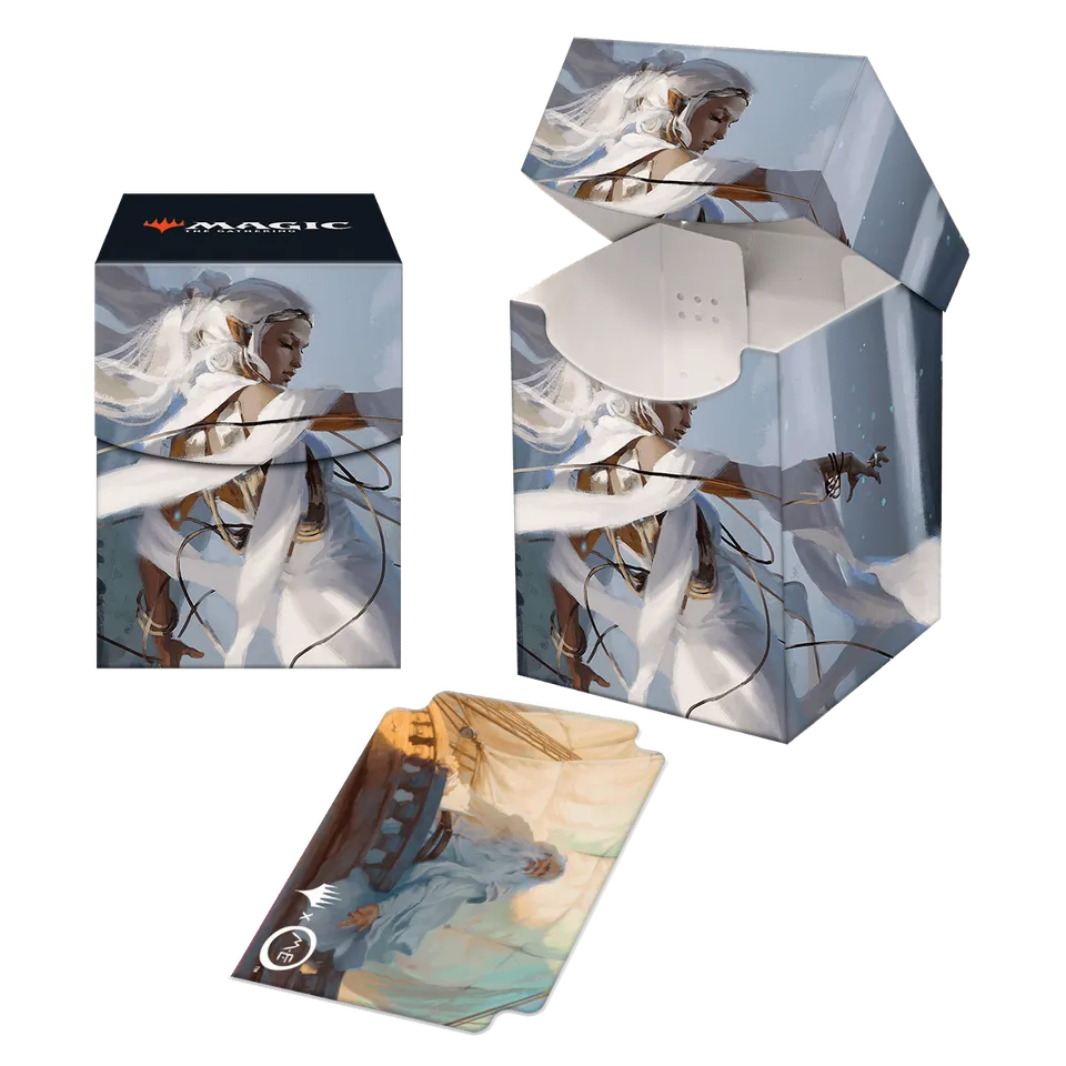 ultra-pro-magic-the-gathering-herr-der-ringe-galadriel-100-deck-box image 1