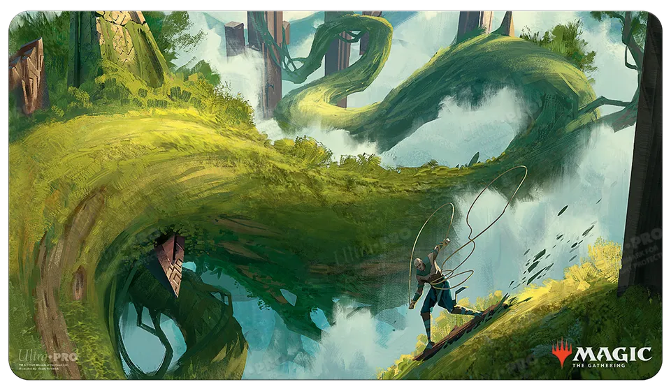 ultra-pro-zendikar-rising-branchloft-pathway-standard-gaming-playmat-f-r-magic-t image 1