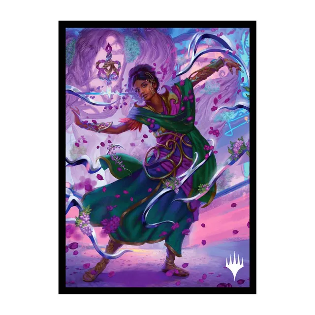 ultra-pro-aetherdrift-avishkar-living-energy-commander-100ct-deck-protector-slee image 1