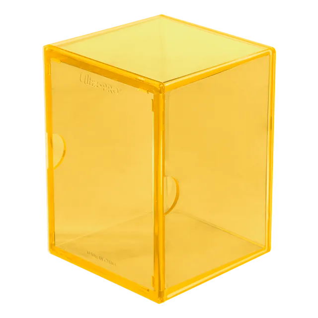 ultra-pro-eclipse-2-piece-100-deck-box-lemon-yellow image 1