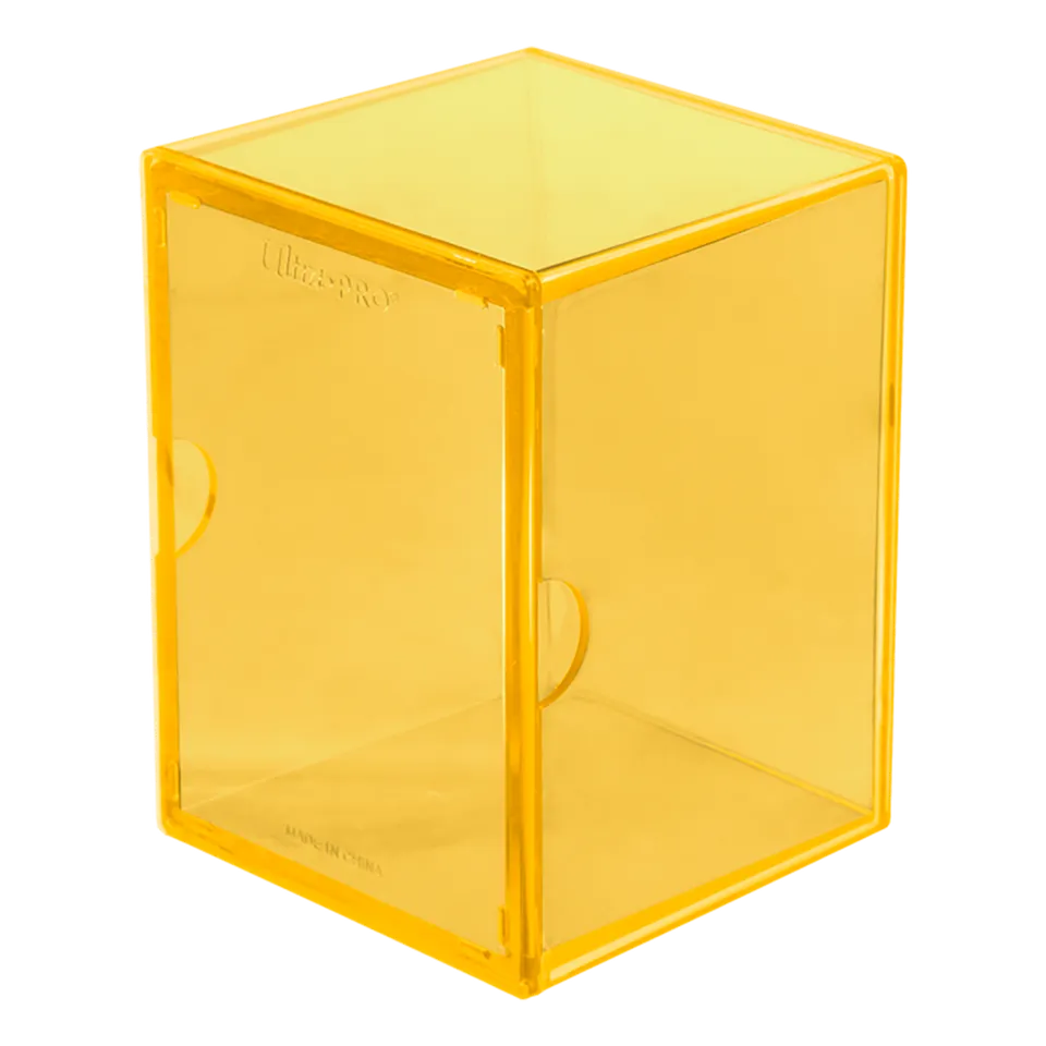 ultra-pro-eclipse-2-piece-100-deck-box-lemon-yellow image 1