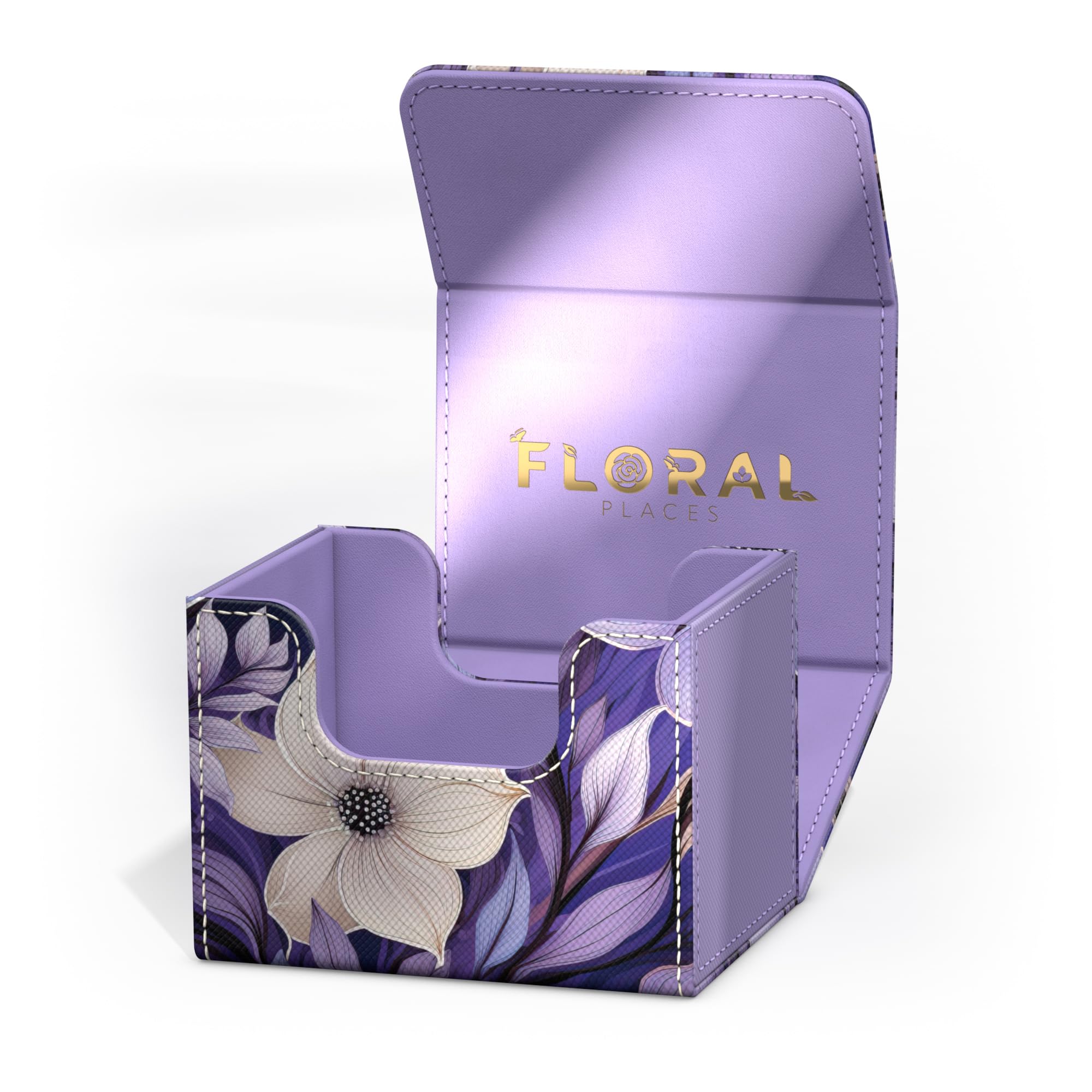 ultimate-guard-sidewinder-100-xenoskin-deck-box-floral-places-moonlit-glen image 5