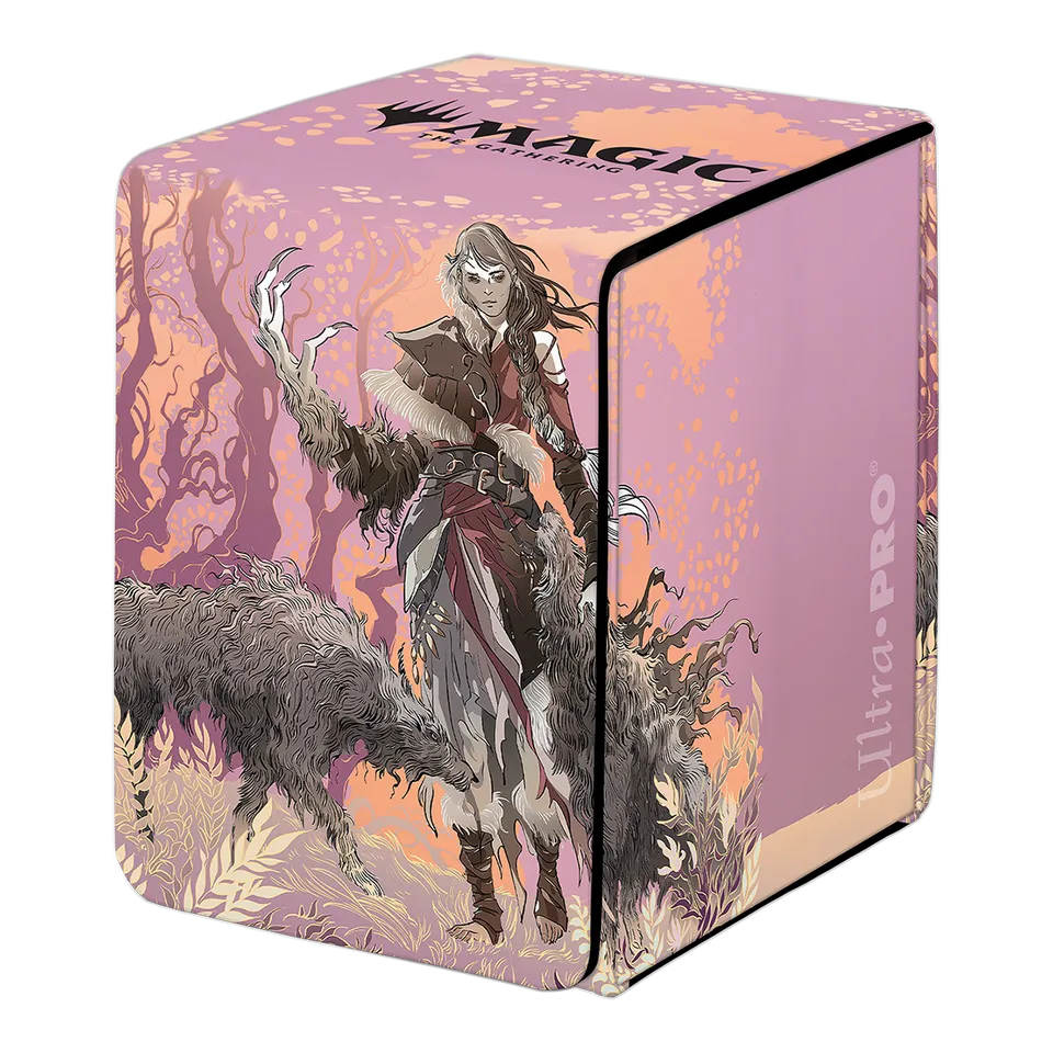 ultra-pro-innistrad-midnight-hunt-arlinn-the-pack-s-hope-alcove-flip-deck-box image 1