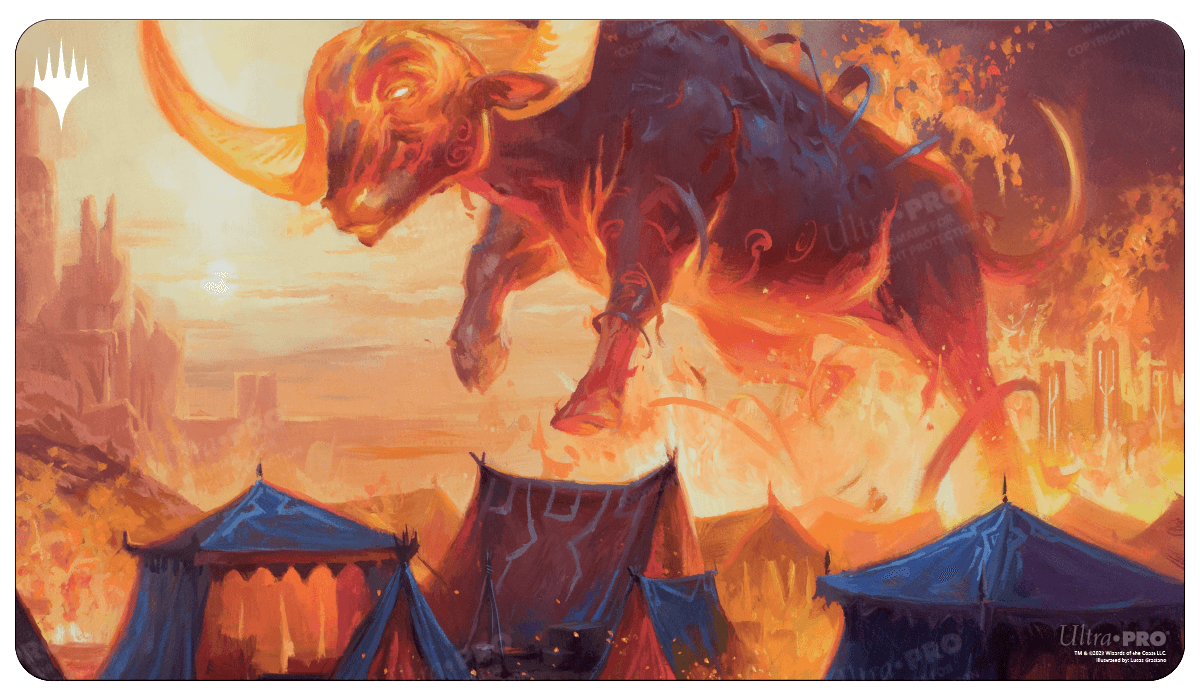 ultra-pro-wilds-of-eldraine-restless-bivouac-standard-gaming-playmat-f-r-magic-t image 1