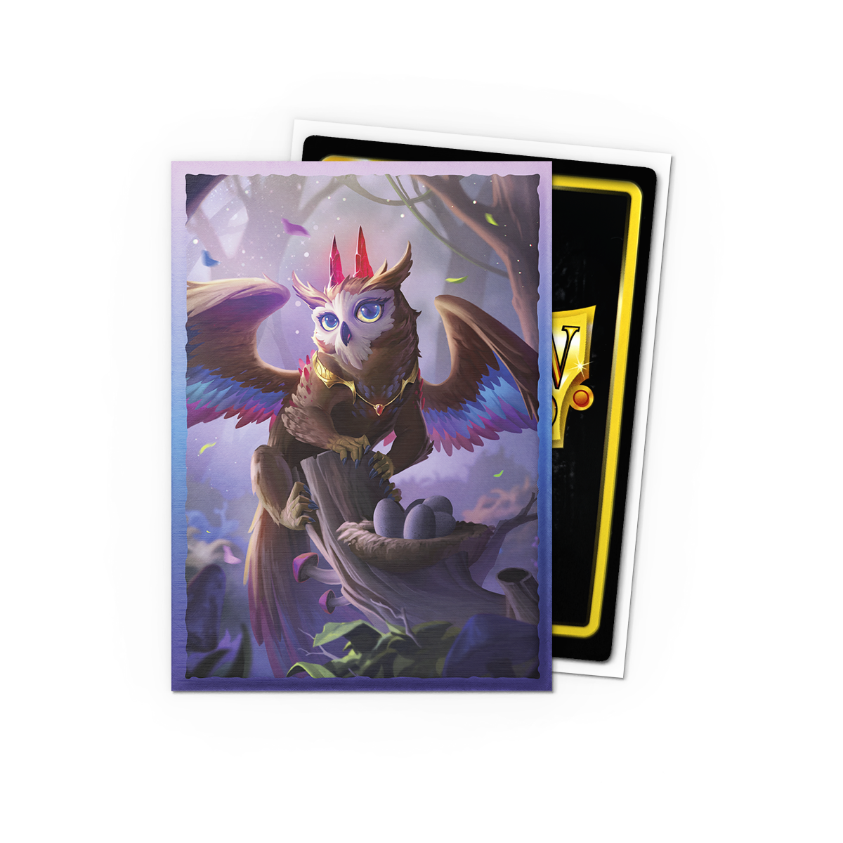 dragon-shield-the-dragowlis-brushed-art-sleeves-kartenh-llen-100-st-ck image 2