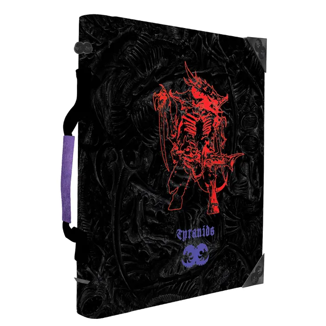 ultra-pro-tyranid-codex-book-folio-f-r-warhammer-40-000-debossed-leatherette image 1