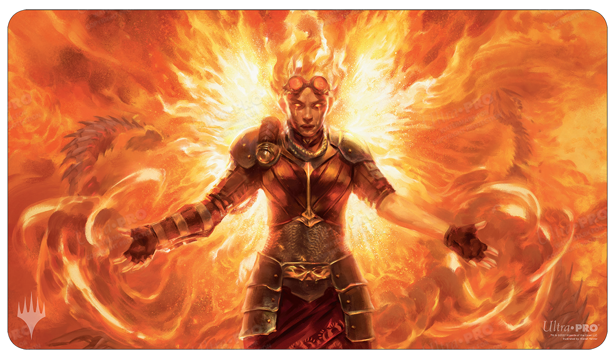 ultra-pro-march-of-the-machine-chandra-hope-s-beacon-standard-gaming-playmat-mtg image 1