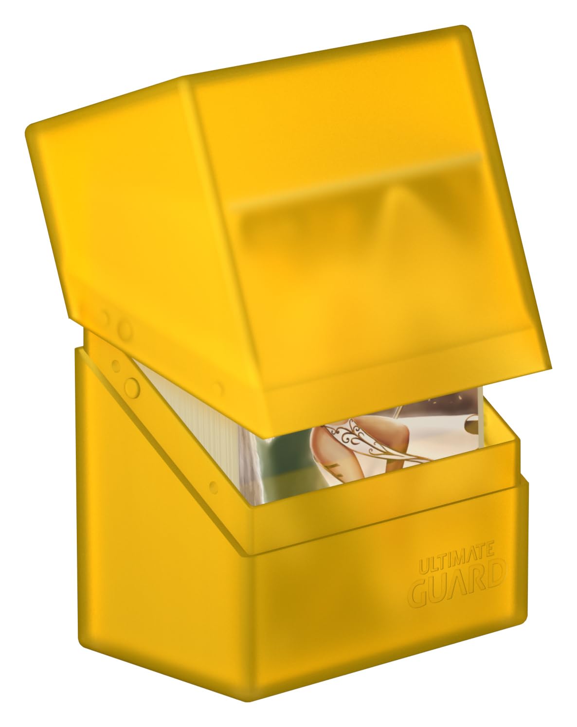 ultimate-guard-boulder-60-standard-size-deck-case-amber image 2