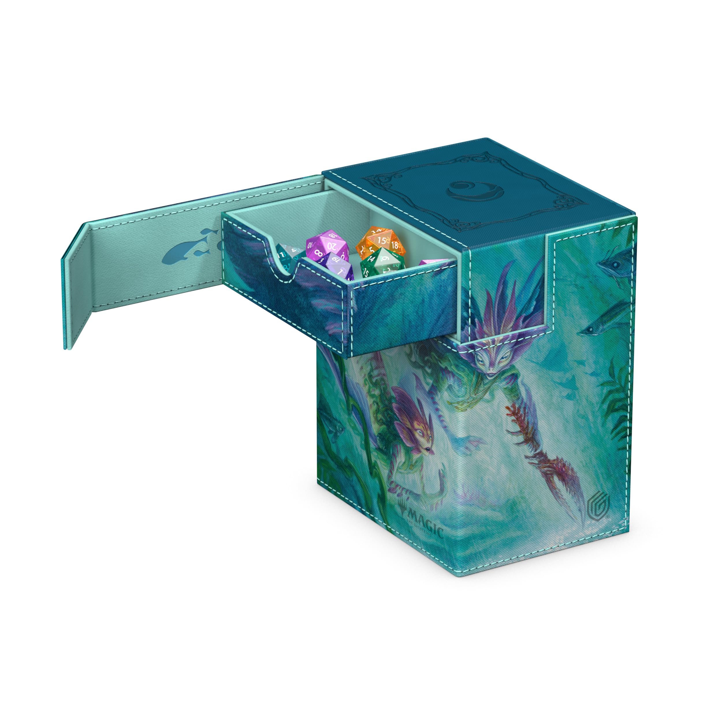 ultimate-guard-flip-n-tray-133-xenoskin-deck-box-magic-the-gathering-lorwyn-ecli image 2