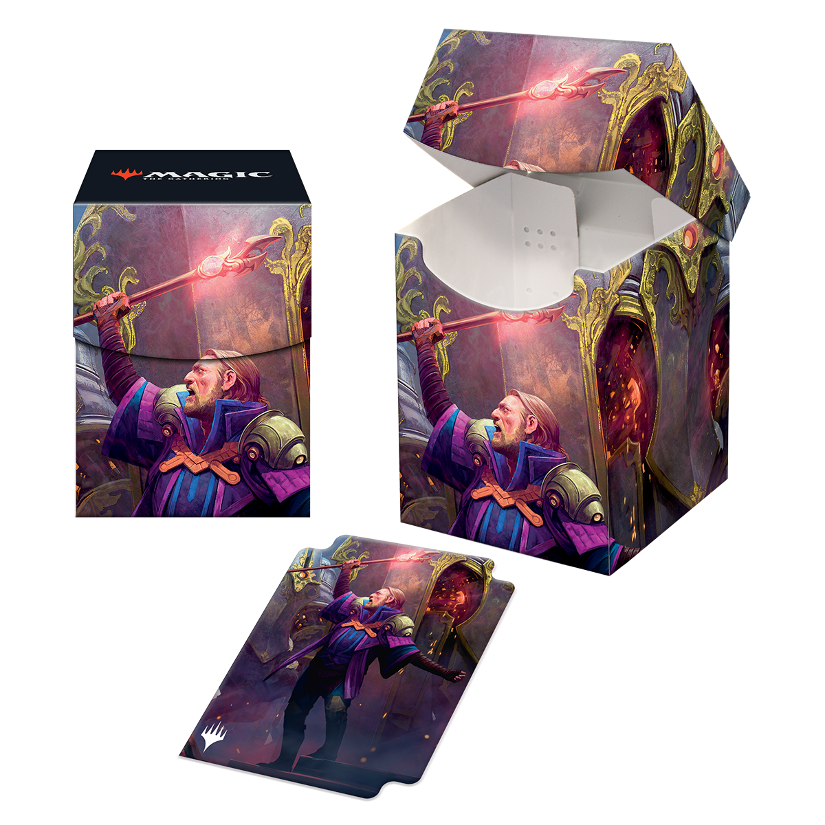 ultra-pro-100-deck-box-f-r-magic-the-gathering-the-brothers-war-urza-chief-artif image 1