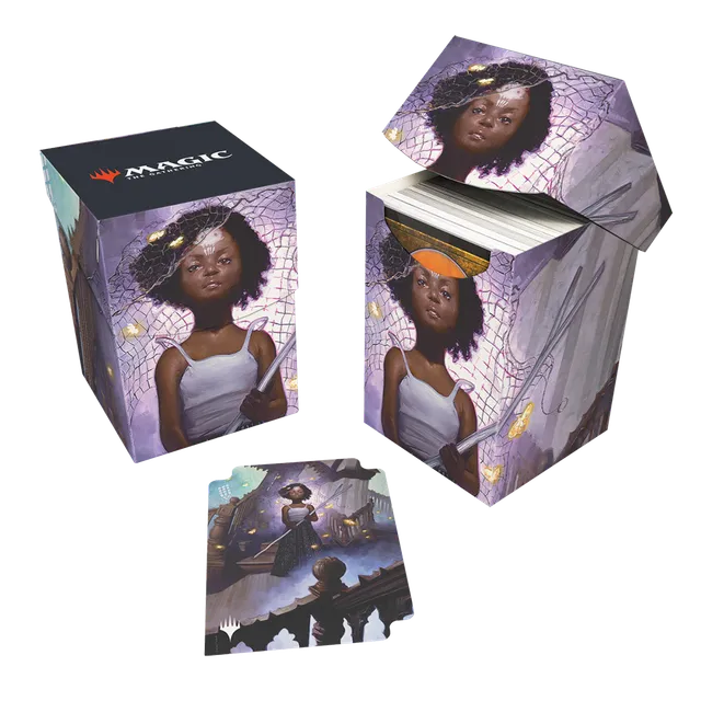 ultra-pro-duskmourn-aminatou-veil-piercer-commander-100-deck-box-f-r-magic-the-g image 1