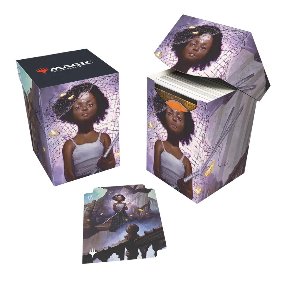 ultra-pro-duskmourn-aminatou-veil-piercer-commander-100-deck-box-f-r-magic-the-g image 1