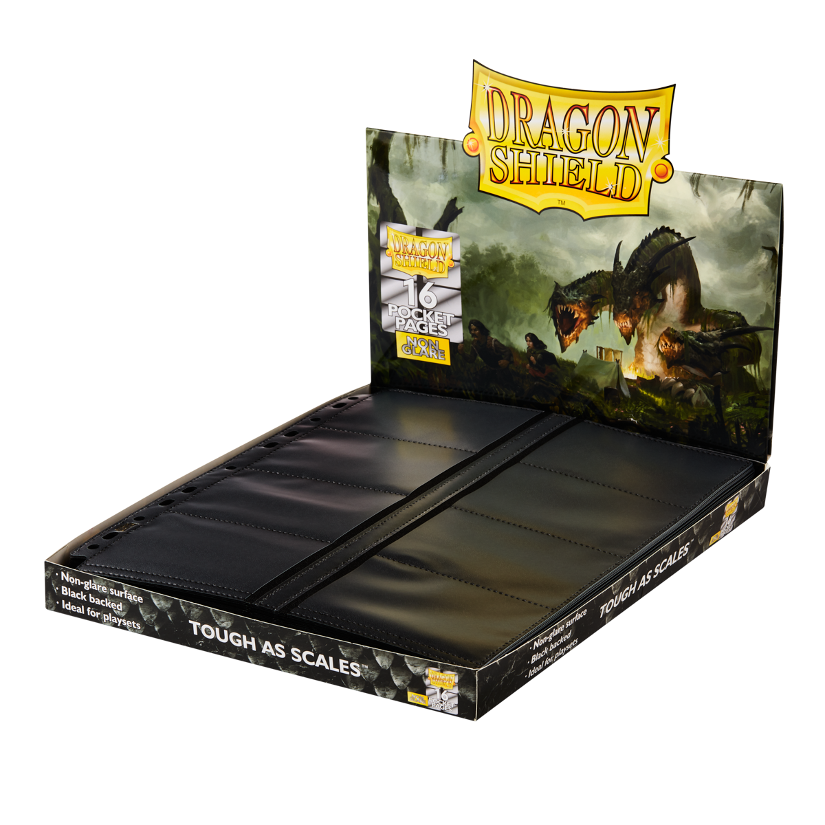 dragon-shield-16-pocket-pages-non-glare-standard-size-sammelkarten-seiten image 2