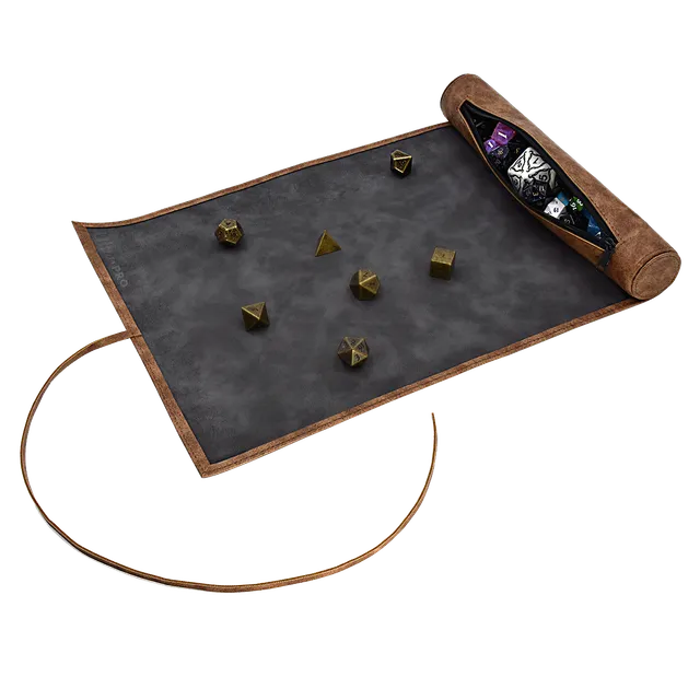 ultra-pro-dice-scroll-w-rfelrolle-und-w-rfelmatte-f-r-20-w-rfel-schwarz image 1