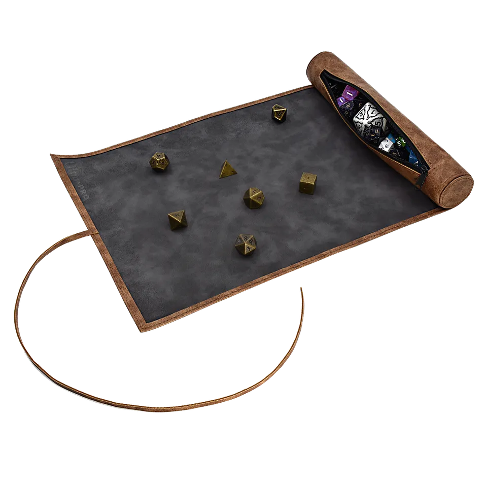 ultra-pro-dice-scroll-w-rfelrolle-und-w-rfelmatte-f-r-20-w-rfel-schwarz image 1