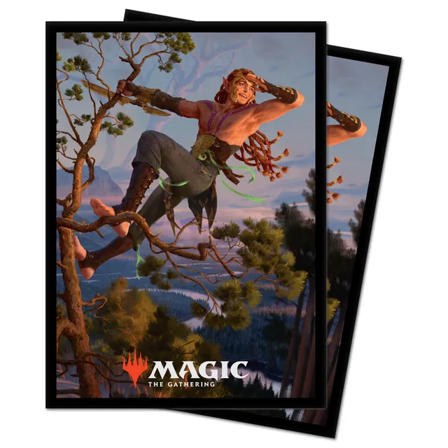 ultra-pro-kaldheim-tyvar-kell-standard-deck-protector-sleeves-100ct-f-r-magic-th image 1