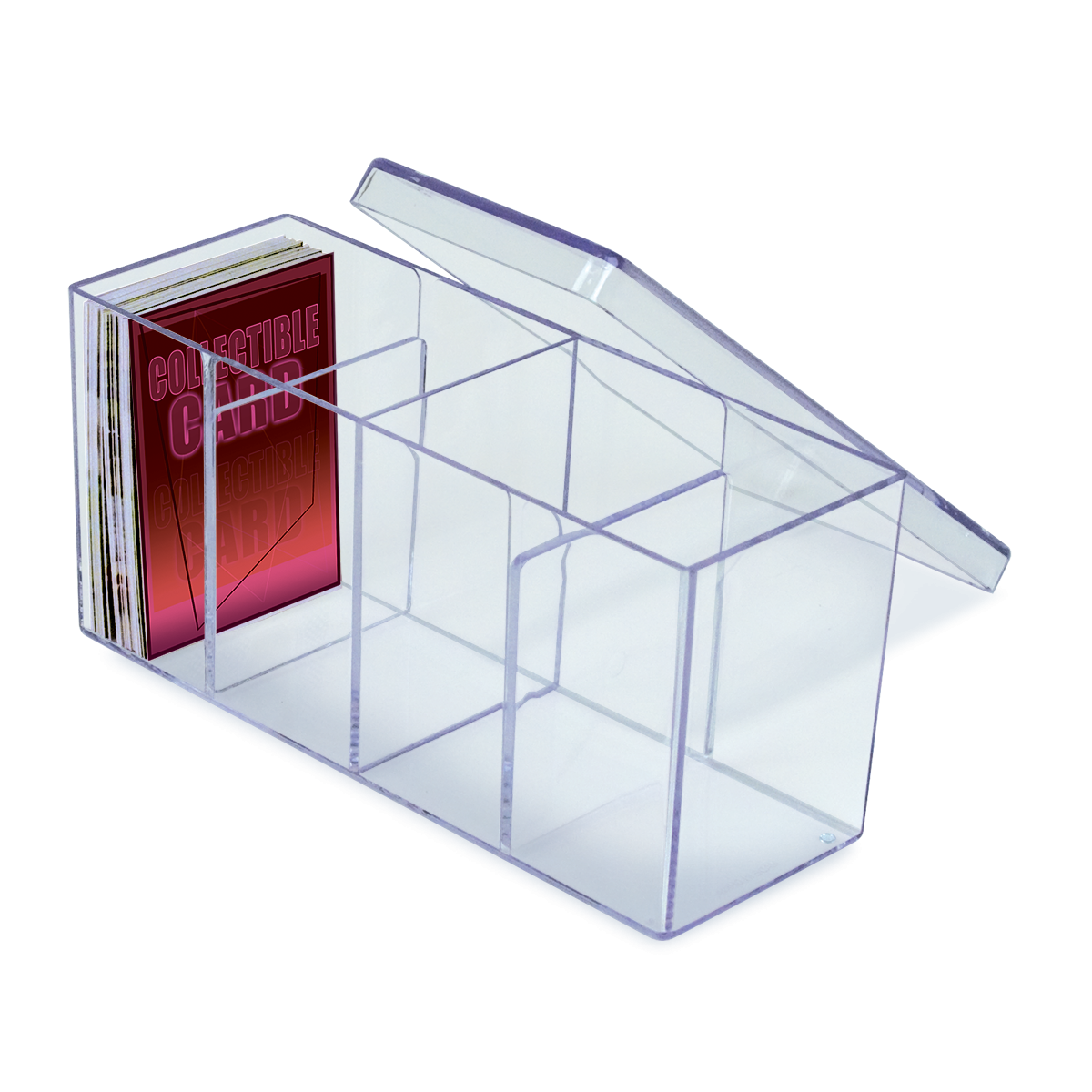 ultra-pro-4-compartment-clear-card-box-f-r-150-karten image 2