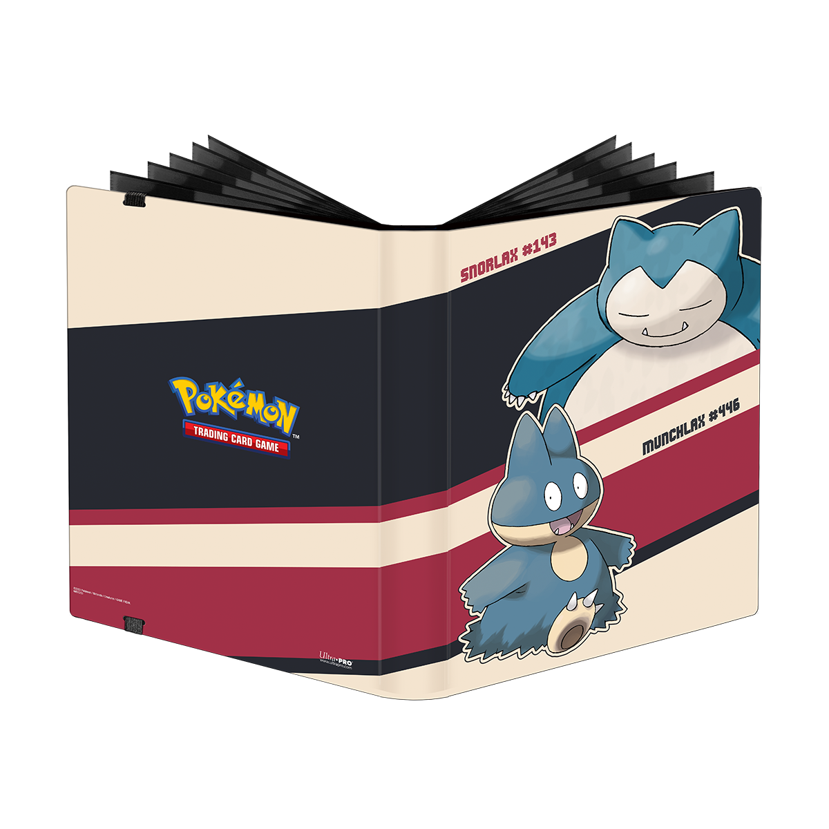 ultra-pro-snorlax-und-munchlax-9-pocket-pro-binder-f-r-pok-mon image 1