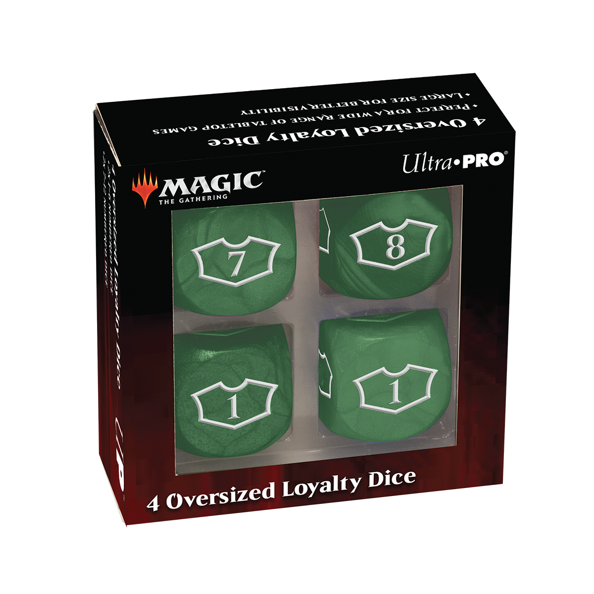 ultra-pro-deluxe-d6-loyalty-w-rfelset-4-tlg-7-12-f-r-magic-the-gathering image 2