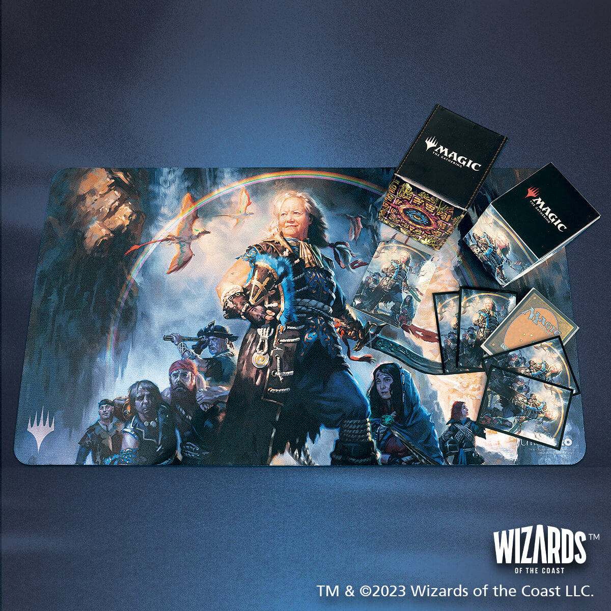 ultra-pro-the-lost-caverns-of-ixalan-admiral-brass-unsinkable-standard-deck-prot image 2