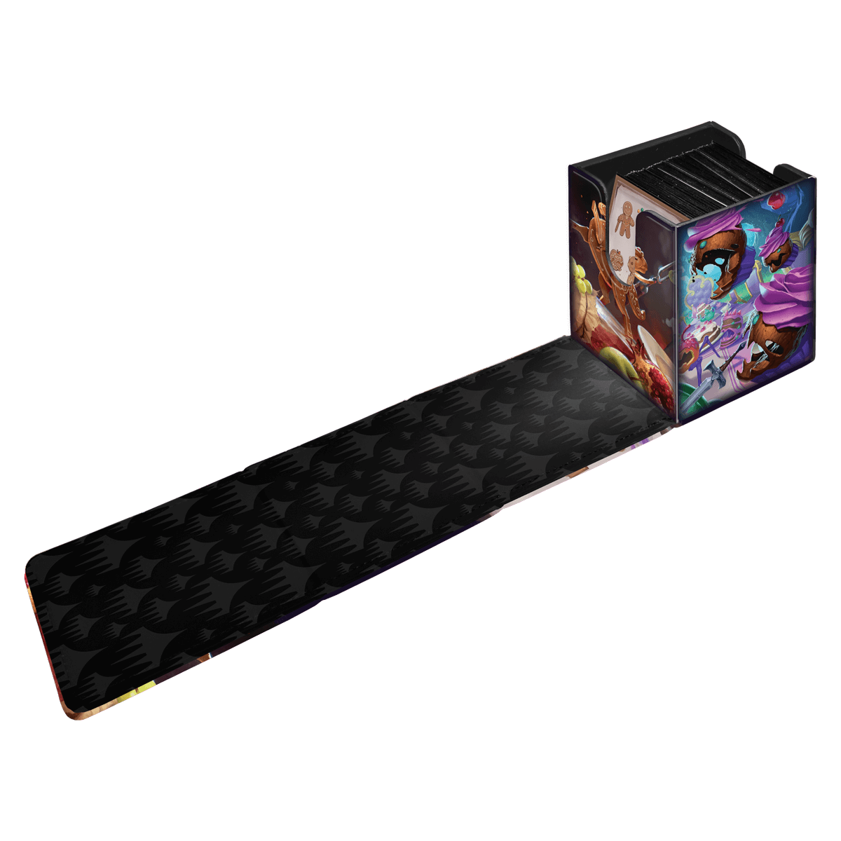 ultra-pro-wilds-of-eldraine-food-fight-alcove-flip-deck-box-f-r-magic-the-gather image 4