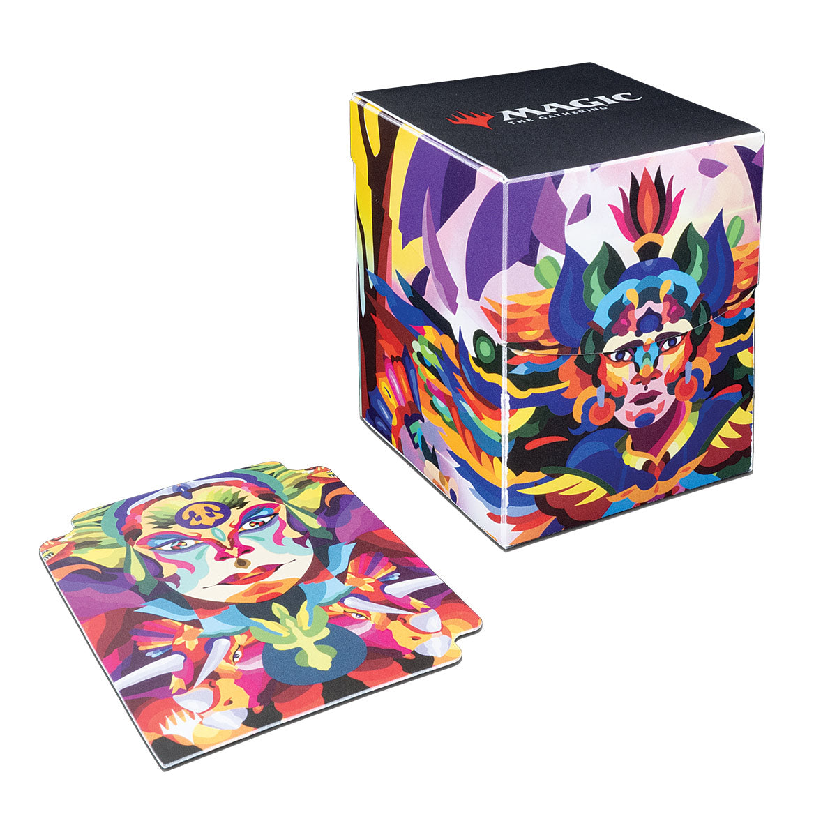 ultra-pro-100-deck-box-the-lost-caverns-of-ixalan-huatli-poet-of-unity-f-r-magic image 2