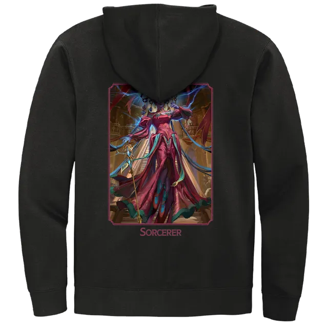 ultra-pro-dungeons-dragons-sorcerer-class-hoodie-mit-rei-verschluss image 1